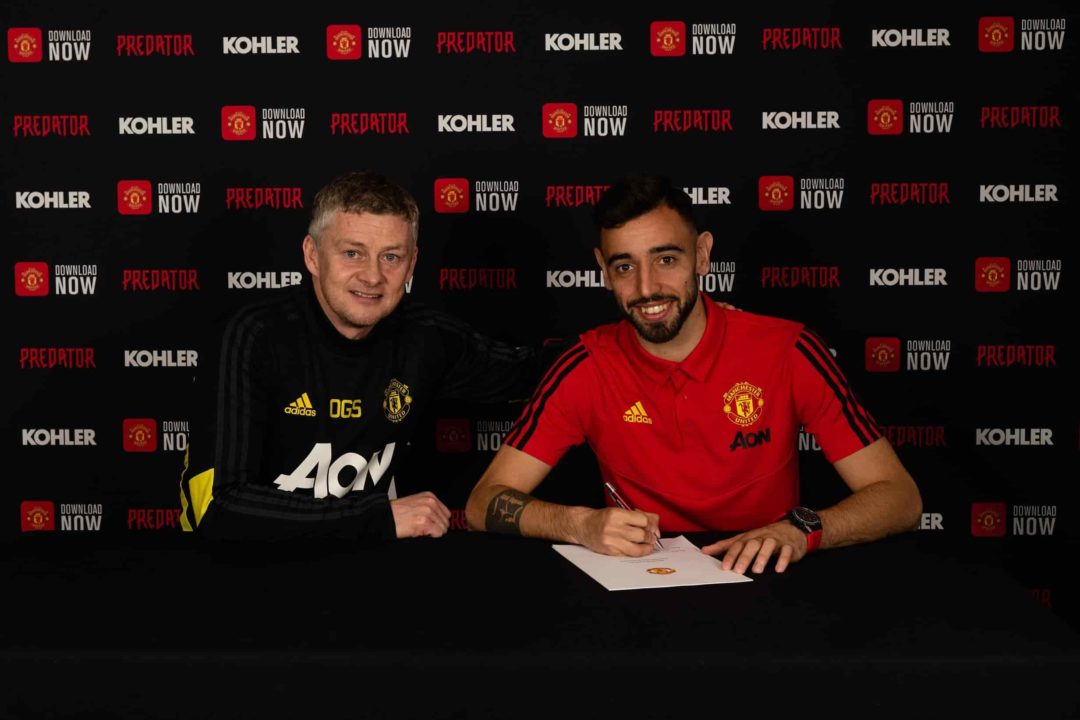 Fernandes Manchester United Shirt Number