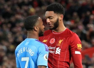 Liverpool Vs Man City Confirmed Lineups