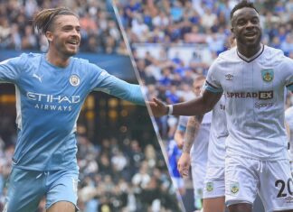 Man City Vs Burnley Confirmed Lineups