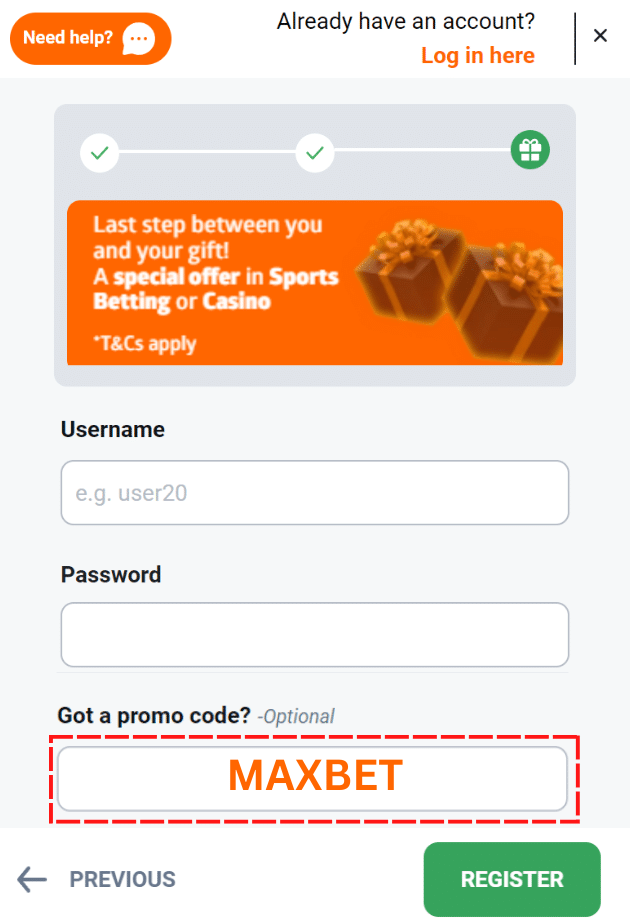 Betano promo code MAXBET